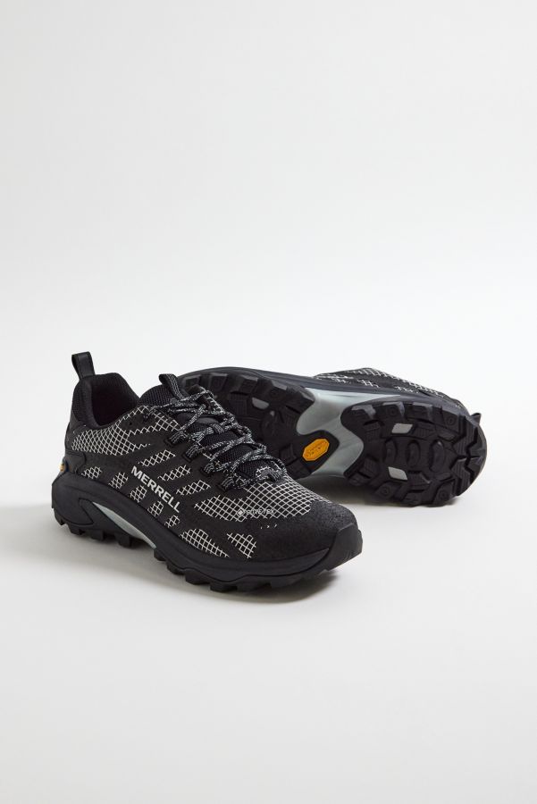 Slide View: 1: Baskets Merrell Moab Speed 2 Vent Noires