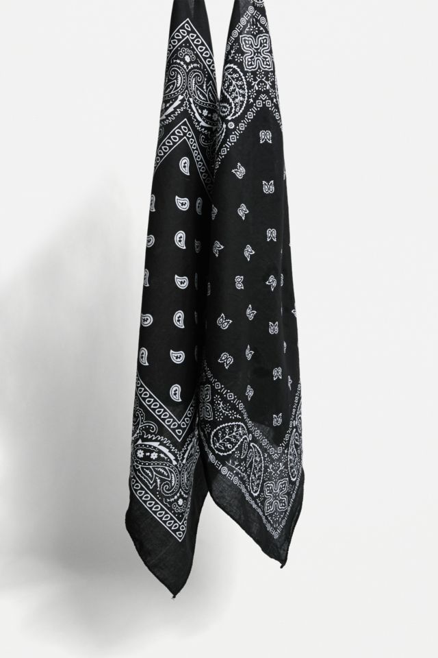 Urban Renewal Vintage Black Bandana Scarf | Urban Outfitters UK