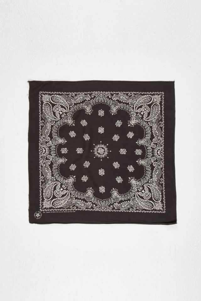 Urban Renewal Vintage Black Bandana Scarf | Urban Outfitters UK