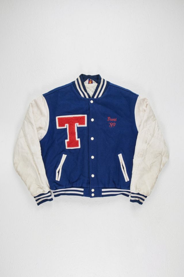 Urban Renewal One-Of-A-Kind Varsity Jacket | Urban Outfitters UK