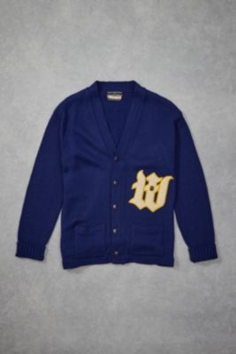 Urban Renewal Einzigartig W Varsity Strick Strickjacke