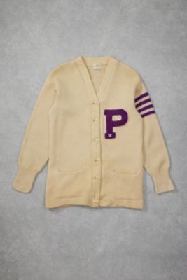 Urban Renewal Einzigartig P Varsity Strick Strickjacke