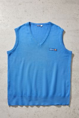 Urban Renewal One-Of-A-Kind Ellesse Thin Knit Sweater Vest