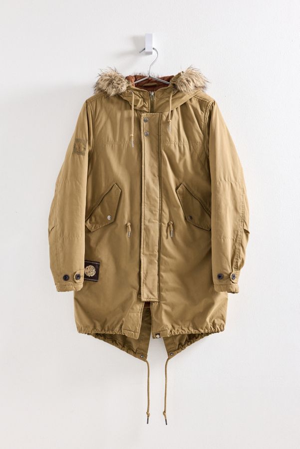 Slide View: 1: Urban Renewal One-Of-A-Kind Pretty Green Parka 