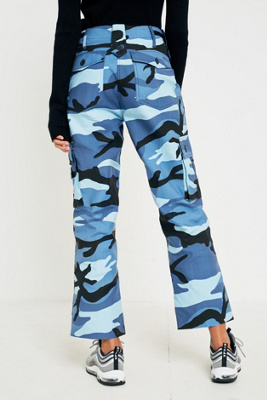 urban outfitters blue cargo pants