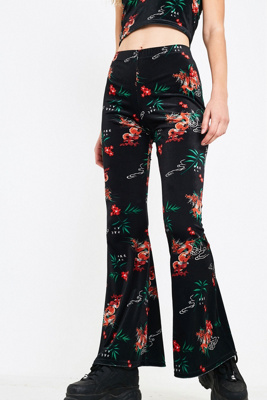 urban outfitters velvet flares