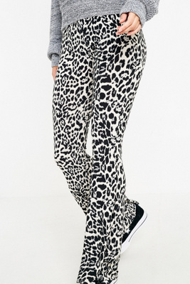 leopard print trousers urban outfitters