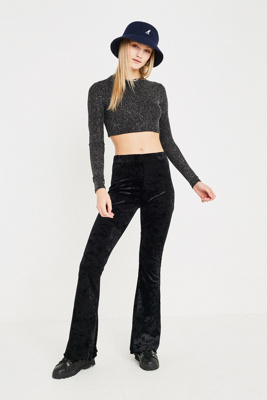 urban outfitters velvet flares