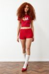 Thumbnail View 3: Archive At UO Red Lace Bloomer Shorts