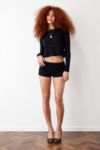 Thumbnail View 3: Archive At UO Black Ribbed Micro Shorts