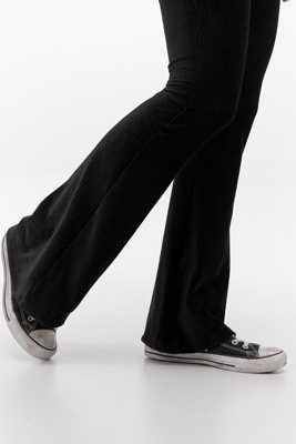 urban outfitters black flare jeans