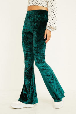 urban outfitters velvet flares