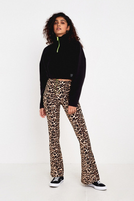 urban outfitters leopard jeans
