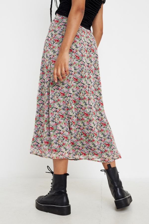 Urban Renewal Inspired By Vintage Lyla Floral Midi Skirt | Urban ...