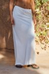 Thumbnail View 1: Archive At UO Lizzie White Linen Maxi Skirt