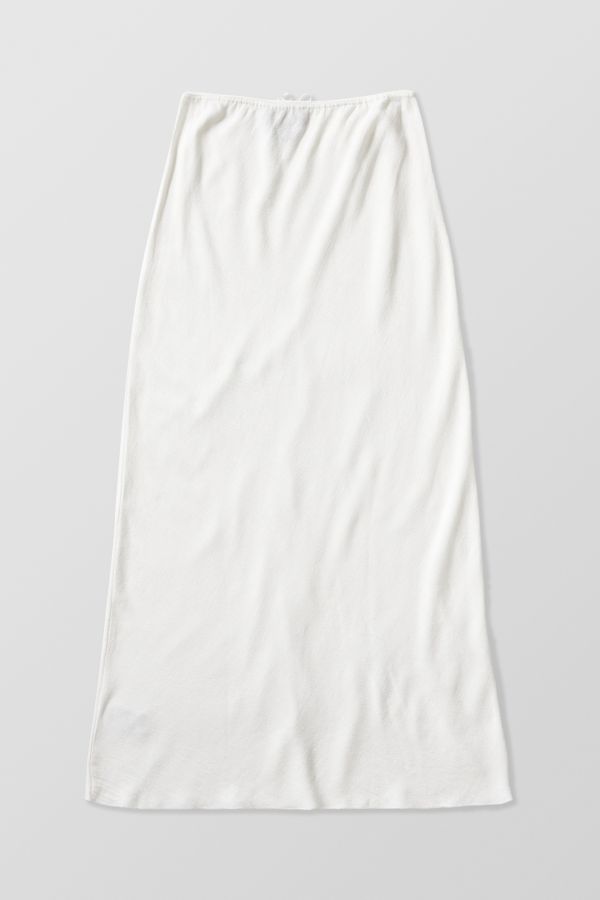 Slide View: 13: Archive At UO Lizzie White Linen Maxi Skirt