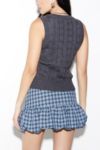 Thumbnail View 4: Archive At UO Dawson Check Bubble Mini Skirt