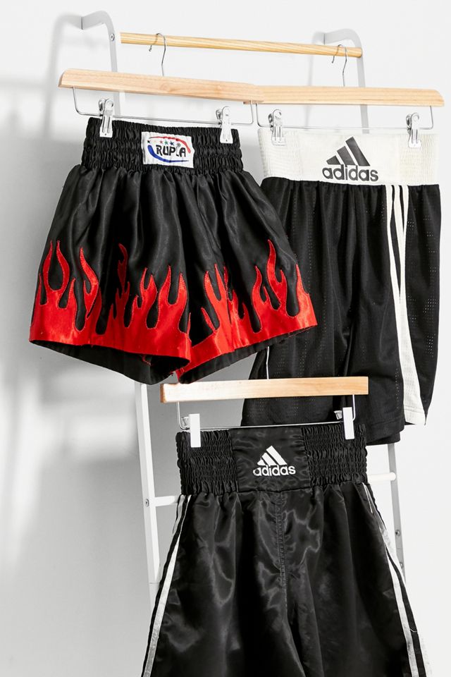Urban Renewal Vintage Black Boxing Shorts Urban Outfitters UK