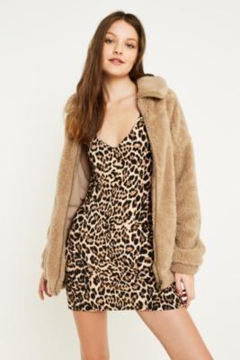 urban outfitters leopard dress