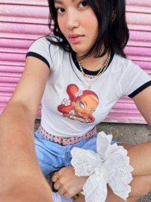 Camiseta Fafi Daisy Baby de Archive en UO