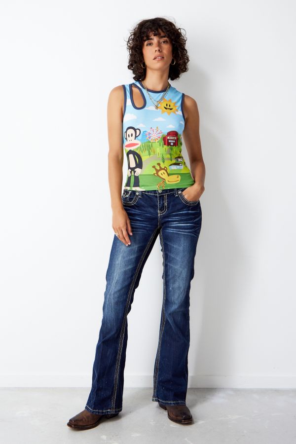 Vista de diapositivas: 2: Top Paul Frank con Cortes de Archive At UO