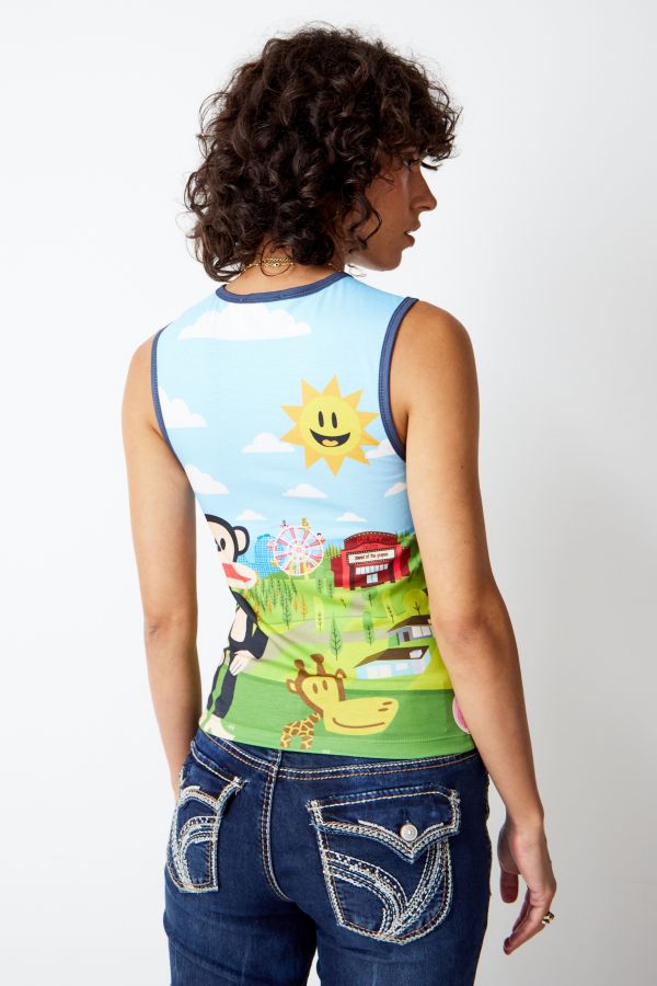 Vista de diapositivas: 4: Top Paul Frank con Cortes de Archive At UO