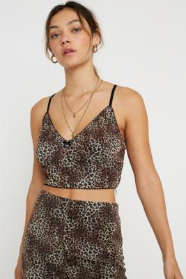 urban outfitters leopard dress