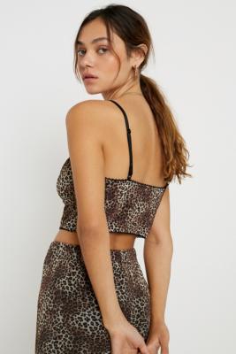 leopard dress urban outfitters