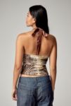 Thumbnail View 4: Archive bei UO Zebra Print Neckholder-Top