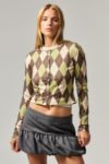 Thumbnail View 1: Archive At UO Argyle Cardigan