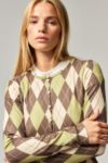 Thumbnail View 2: Archive At UO Argyle Cardigan