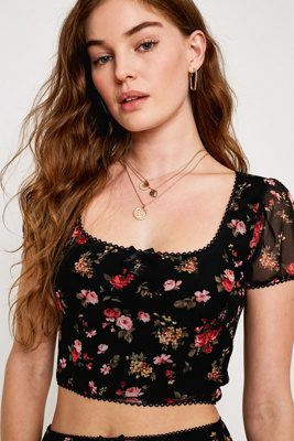 mesh tops urban outfitters