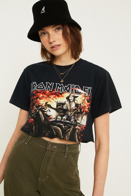 cropped band tee