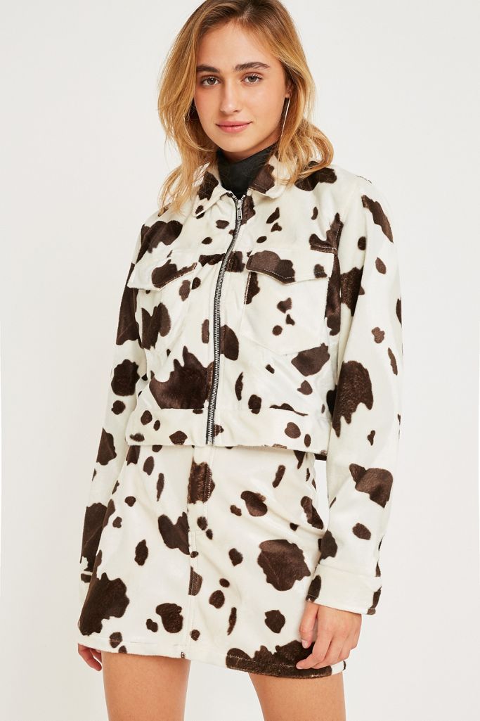Veste en jean surteinte façonnée Urban Renewal - Urban Outfitters