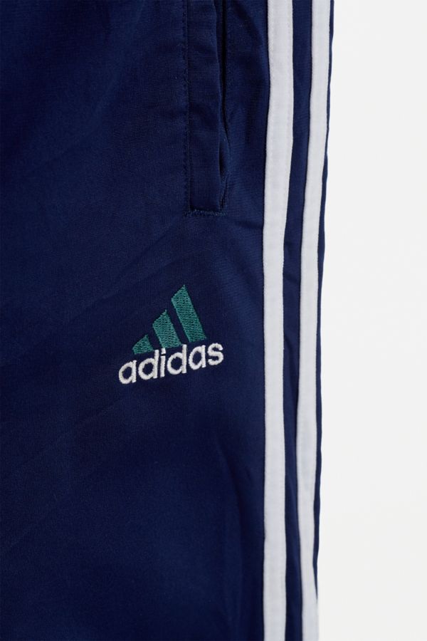 Urban Renewal One-Of-A-Kind adidas Navy and White Popper Pants | Urban ...