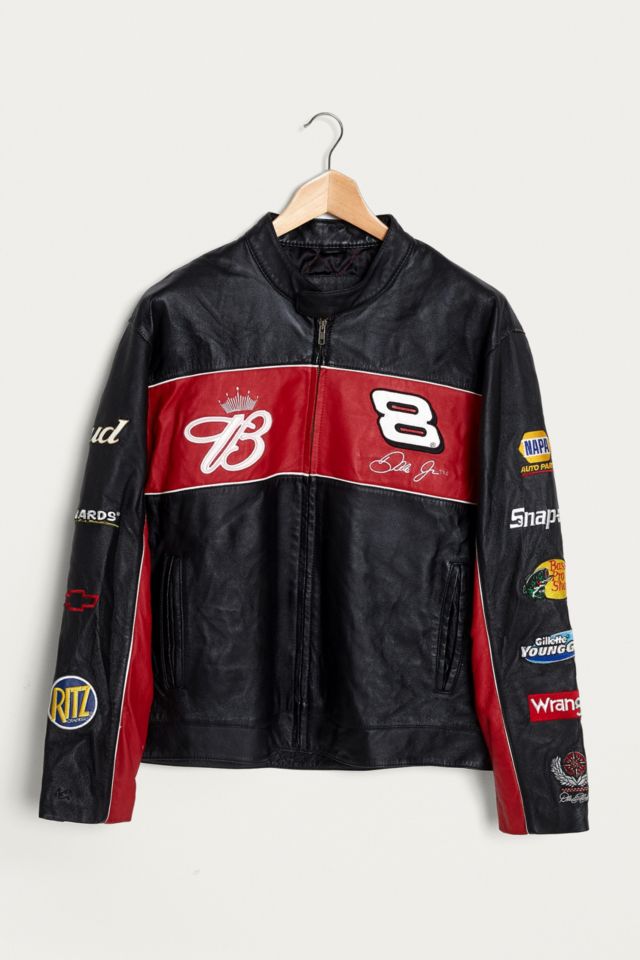 Urban Renewal Vintage One-of-a-Kind Leather Racing NASCAR Jacket ...