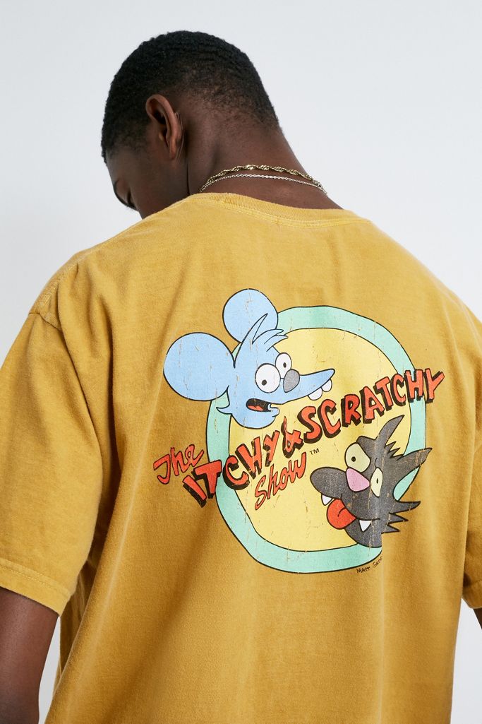 Urban Outfitters Archive Itchy and Scratchy TShirt Urban Outfitters UK