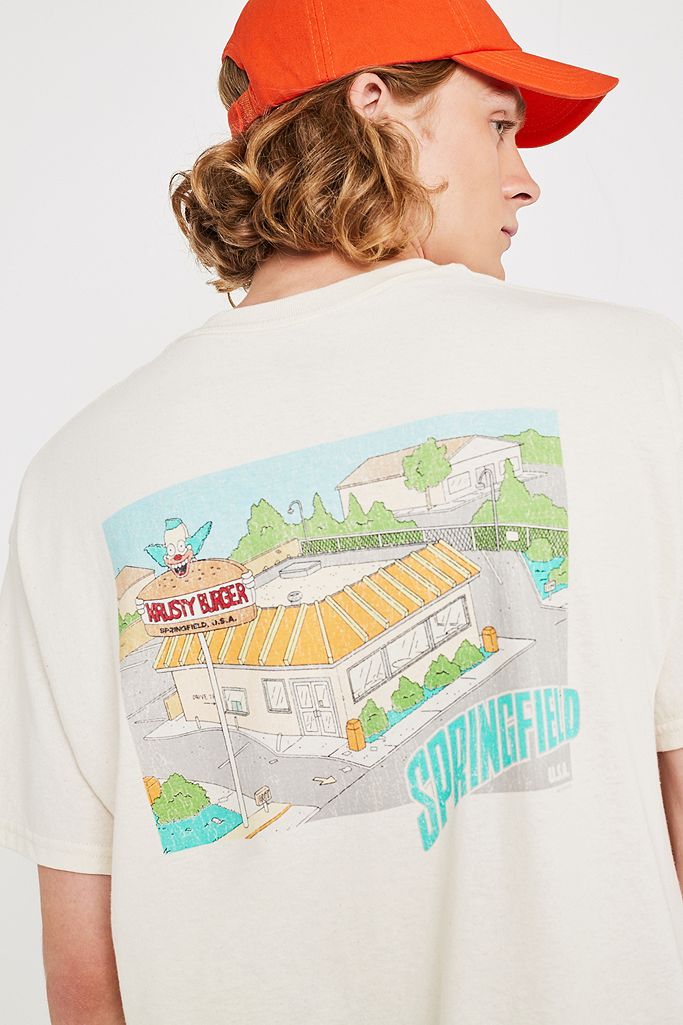 Urban Outfitters Archive Krusty Burger T-Shirt | Urban Outfitters UK