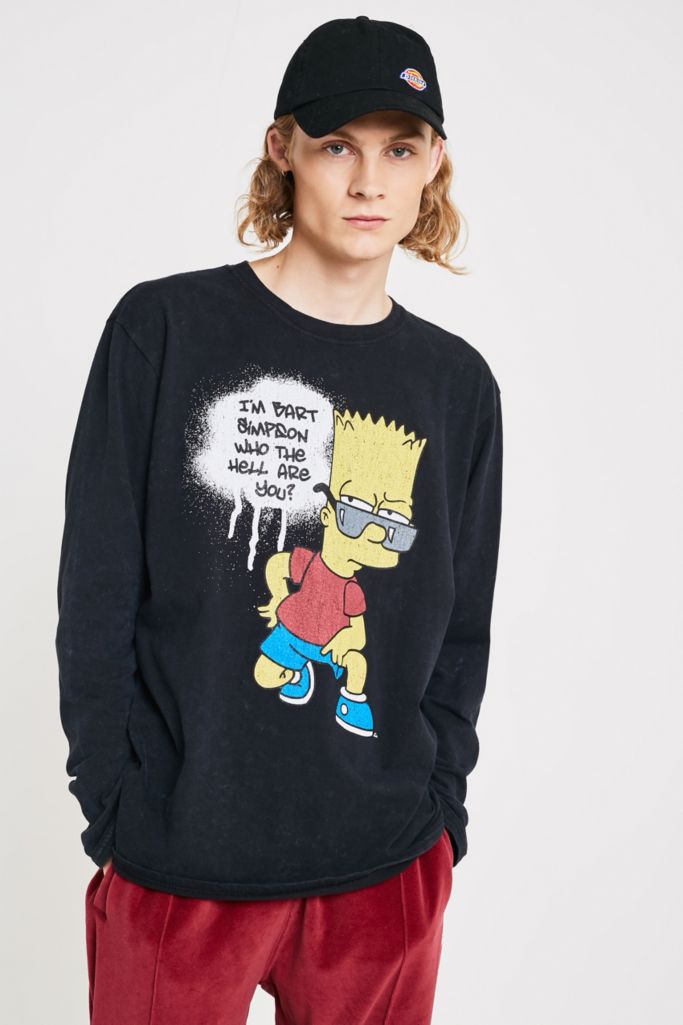 Urban Renewal Vintage Remnants Bart Simpson Long-Sleeve T-Shirt | Urban ...