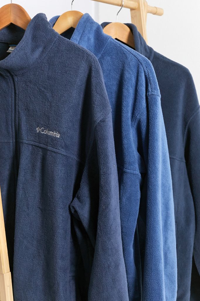 Urban Renewal Vintage Navy Branded Fleece Urban Outfitters UK