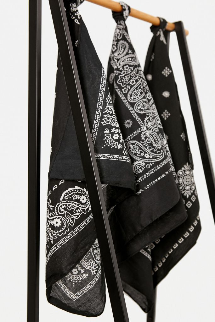 Urban Renewal Vintage Black Bandana Urban Outfitters UK