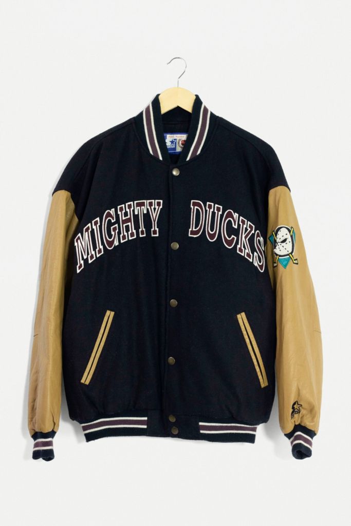 Urban Renewal One-Of-A-Kind Men's Mighty Ducks Varsity Jacket | Urban ...