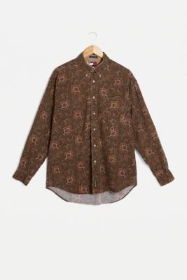 tommy hilfiger paisley shirt