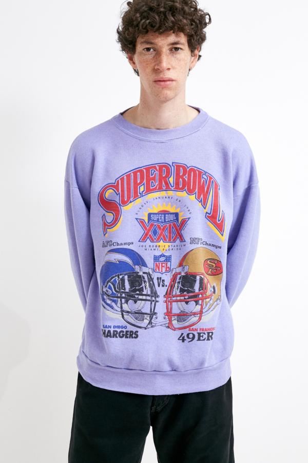 Urban Renewal Remade Violet Sports Sweatshirt | Urban Outfitters UK