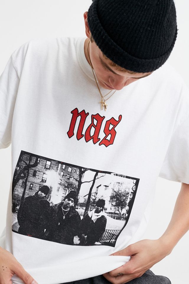 Urban Outfitters Archive Nas Photo White T-Shirt | Urban Outfitters UK