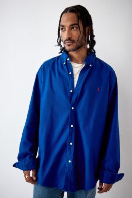 Urban Renewal Vintage Blue Ralph Lauren Shirt