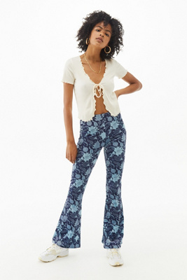 urban outfitters velvet flares