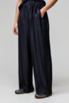 Thumbnail View 1: Archive At UO Navy Matilda Pleated Trousers