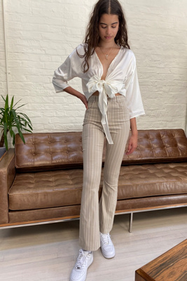 urban outfitters flared trousers