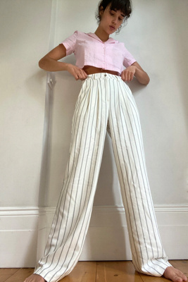 urban outfitters white trousers